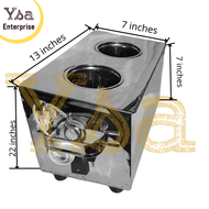 2-hole Basic Spoon Fork Heater Sterilizer