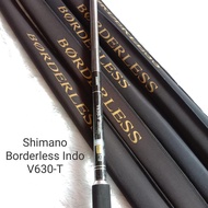 Joran Tegek Shimano Borderless GLV 630 Made Indo Ringan