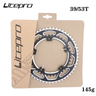 Litepro CNC Light-weight 53-39T Dual Chainring BCD130