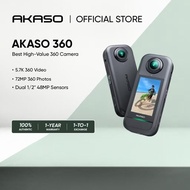 AKASO 360 - Action Camera | 5.7K 360 Video | 72MP 360 Photos | Super Smooth | AI Traveling