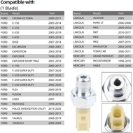6U5Z9278D Engine Oil Pressure Sensor Compatible with Ford 00-17 F150/98-19 Explorer/02-11 Ranger/99-