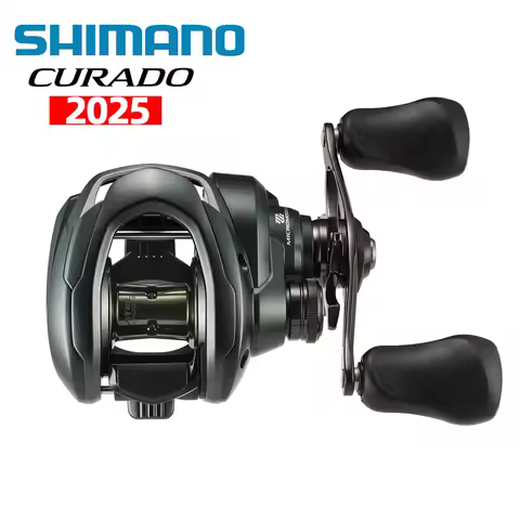 2025 SHIMANO CURADO Baitcast Reel Fishing Reel 6+1BB Drag 6KG Seawater Wheel 150HG 150MG 150XG
