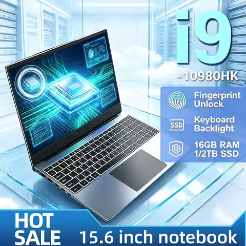Intel Core i9-10980HK 15.6 Ultrabook Win11 Pro 32GB DDR4 M.2 SSD 2TB Fingerprint WiFi 6 4K Screen La