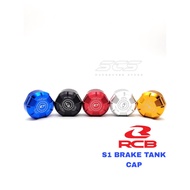 S1 ALLOY BRAKE FUILD TANK CAP 15ML TANK  S1  S2  E4+  S1-FL UNIVERSAL  BRAKE FLUID TANK CAP  GOLD BL