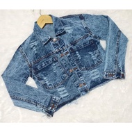 Jacket JEANS CROP GIRLS REPUBLIC Women Jacket Latest Recent GIRLS Jacket JINS CROP Women