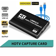 Capture Card HDMI to USB 3.0 Livestream input 30hz output 1080P 60hz for camera, PS4, XBOX, PC, Lapt