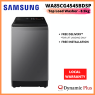 Samsung WA85CG4545BDSP Top Load Washing Machine with Ecobubble™, 3 Ticks - 8.5kg