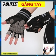Aolikes 113b sports gloves with power wrap mag1 breathable gym yoga gloves