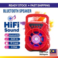 Protable Bluetooth Speaker Speker Spiker Bluetooth Bass Karaoke Wireless TF Card FM Radio Outdoor Tr