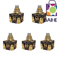 BAIHEE Cash Pull Gift Boxs, Paper 30th 40th 50th Birthday Money Box,  Birthday  Happy Birthday Creat