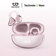 GOOJODOQ J235 Clip-on Wireless Earphone Bluetooth 5.3 earphones Intelligent Touch and AI Assistant A