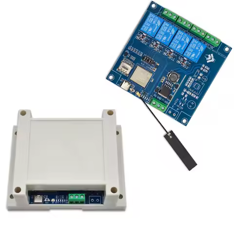 4-Channel Relay Module AIR780E 4G Full Netcom Bluetooth-compatible WiFi Development Board Power Supp