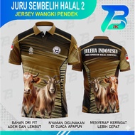 WANGKI SHORT-SLEEVED JULEHA 2 JERSEY JULEHA 2 COLLAR JERSEY FULLPRINTING PREMIUM MILANO DRYFIT MATER