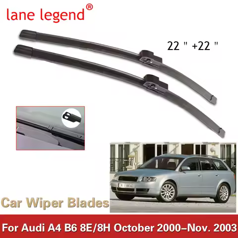 Car Wiper Front Wiper Blades For Audi A4 B6 8E 8H October 2000 - Nov. 2003 Windshield Windscreen Win