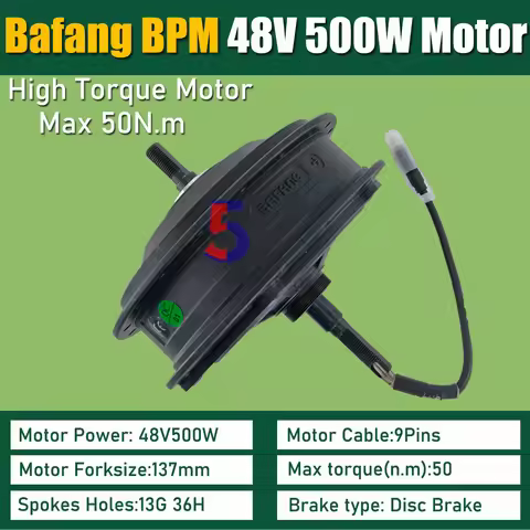 NEW Powerful Ebike Bafang motor BPM / BPM2 bafang 48V500W Rear Motor Hub Motor bafang ebike DIY brus
