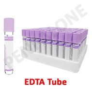 K2 EDTA Tube 100's/Tray - 2.0ml or 3.0ml