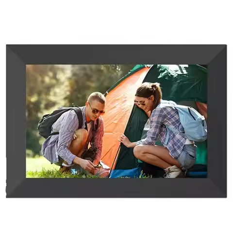 A99E-Auto-Rotating 10.1" IPS Touch Screen Digital Picture Frame Smart Wifi Built-In 16GB Storage Wal