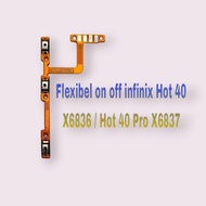 FLEXIBLE ON OFF VOLUME FOR INFINIX HOT 40 | 40 PRO FLEXIBLE POWER ON OFF VOLUME ORIGINAL