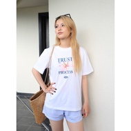 Women's Cotton T-Shirt Loose Form Summer Comfortable Cool Easyday - TS01