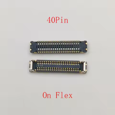 5pcs 40Pin Lcd Display Screen FPC Connector On Board For Samsung Galaxy C5 C7 Pro/C5010 C7010 A3 A5 