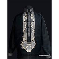 Barong Tagalog Double collar Navy Blue ,Black,Cream.