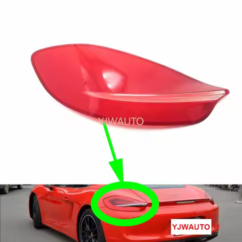 For Porsche Cayman 981 GTS Car Taillight Taillamp Cover Rear Light Replacement BrakeLights Lens Park