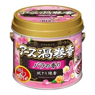 (罐裝 30巻入/玫瑰) 日本 アース製薬 アース 渦巻蚊香 x 1盒