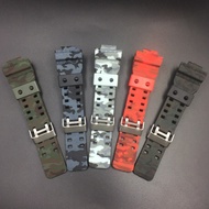 Camouflage Resin Strap for  GA-100/110/120/400 & GD-120 - Military Style Replacement Band