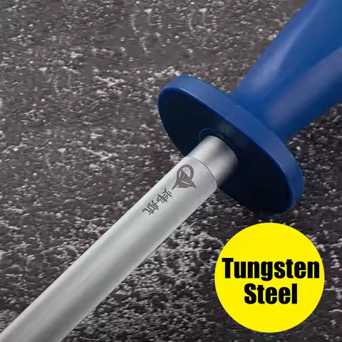 Professional Sharpening Steel Rod - Ultra-Fine Diamond Honing Rod for High Carbon Steel Knives, Butc