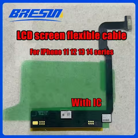 Original Cable with Ic with Data for iP 11 12 13Pro 13Mini LCD Screen Touch Cable Replacement Part o