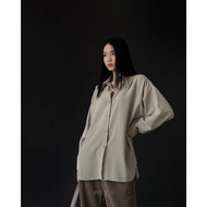 PRELOVED ECINOS - Office Shirt (Sage Green)