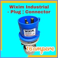 ✹ ༄ 유 Wixim Industrial Plug - Connector 16A, BIR REGISTERED ®