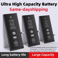 【Local delivery】 Battery Compatible 6 6S 7 7P 8plus X Xr Xs Max 11 12 Pro 13 plus Battery Replacemen