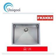 FRANKE PLANAR 540MM Under Mount Single Bowl Sink