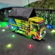 Jumbo truk kayu truk lampu truk 42 Miniatur truk jumbo uk 42 oleng