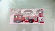 微影 198號 合金消防車 消防處油壓升降台 (F2306)