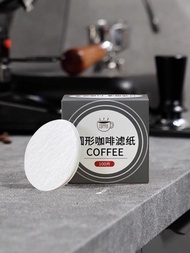 Coffee Filter Paper Moka Pot Filter Paper Italian Coffee Machine Handle Special Round Powder Bowl Fi
