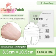 [risingmpS] 1/5Pcs IV Cannula Fixed Dressing PU Film Waterproof 6 Type Self Adhesive Wound Dressing 
