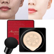 Foundation Mushroom Head Air Cushion CC Cream Waterproof Brighten Cream Wanita Base Makeup Kosmetik 