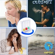 OUDIMEI 3 Balls Breathing Trainer, 3 Balls Soft Breath Measurement System, Breath Measurement Durabl