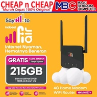 HKM0127 4G Simcard Hifi Air Modem Free Quota 215GB - WiFi 4G LTE High Speed