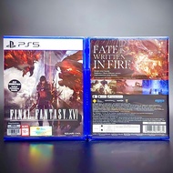 Final Fantasy XVI Ps5 FF 16 Playstation Ps 5 FF 16 Ffxvi ff16 Fantasy cassette ps 5 ori game games O