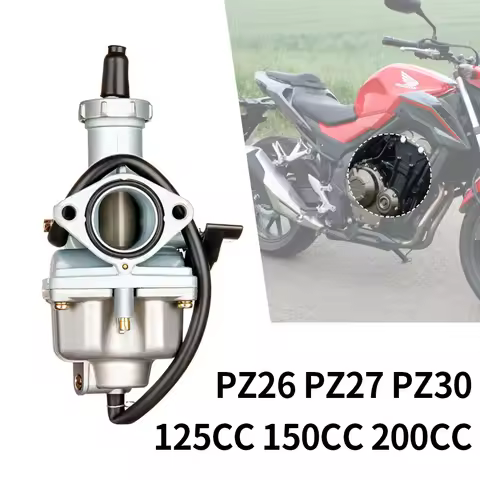 Motorcycle Carburetor For Honda PZ26 PZ27 PZ30 CG125 CG150 CG200 125CC 150CC 200CC 250CC XL 125 150 