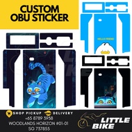 Custom Kpop Demon Hunter OBU / IU motorcycle sticker vinyl