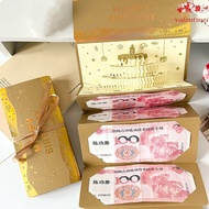 VALENTINE1 Lucky Money Envelope, Traditional Foldable 3D Birthday Red Envelope, Greeting Card DIY Pa