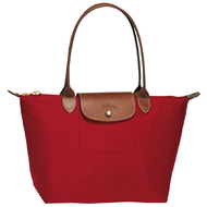 100% Authentic Longchamp Women bags Le Pliage Original Dumpling bag Small Size Long handle Nylon Shoulder Bag folded Shopping Bag 2605089545 Red color made in France