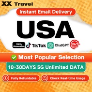 USA eSIM 5G Unlimited Data 10-30 Days Travel eSIM USA 5G High Speed Data