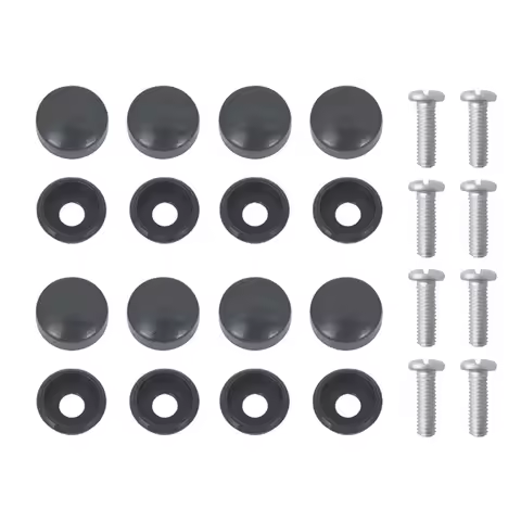 US-spec license plate frame mounting screws, license plate frame installation kit, American-style li