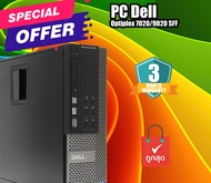 Dell OptiPlex 7020/9020 SFF คอมพิวเตอร์ตั้งโต๊ะ CPU i3-4130 Ram 4 GB SSD 120 GB พร้อมใช้มีประกัน