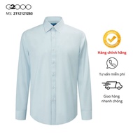 Men's Shirt G2000 Blue Long Sleeve